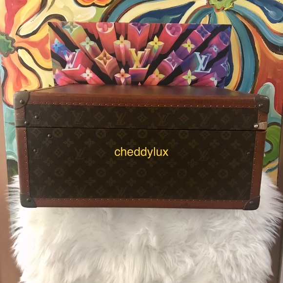 🛑SOLD🛑😍🥰😘Authentic Rare Vintage Louis Vuitton Trunk - Picture 6 of 14